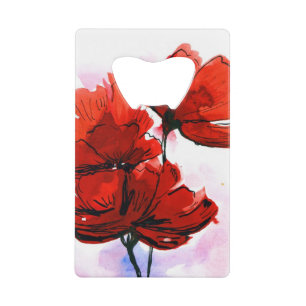 Abstract painted floral background 2