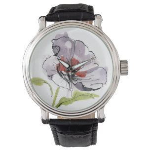 Abstract painted floral background 3 watch