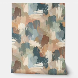 Abstract Painted Wall