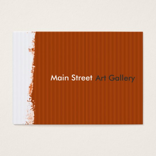 Abstract Painted Wall Painterly Business Card