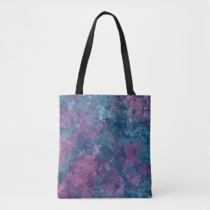 Abstract Painterly Splatter Tote Bag