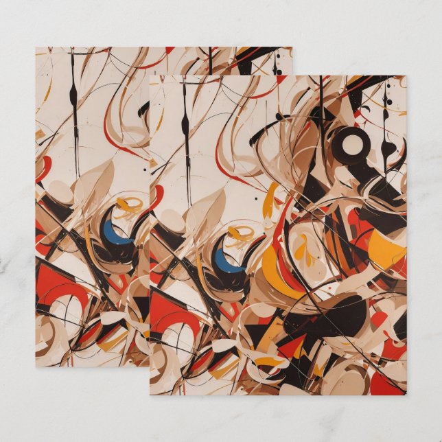 Abstract painting (Front/Back)