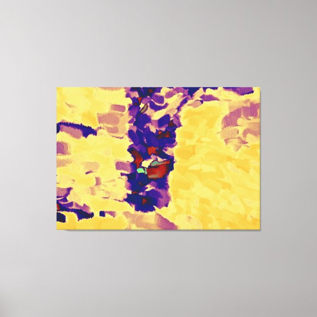 Abstract Painting | Abstract Art 16 Canvas Print (Front)