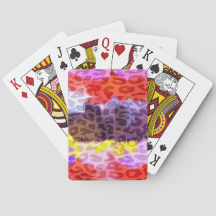 Abstract Painting   Abstract Art 34 Playing Cards