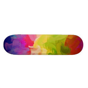 Abstract Painting   Abstract Art 7 Skateboard