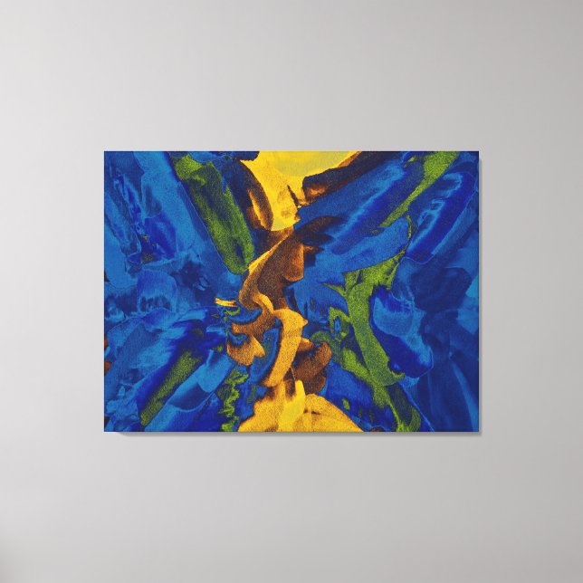 Abstract Painting | Abstract Art 9 Canvas Print (Front)