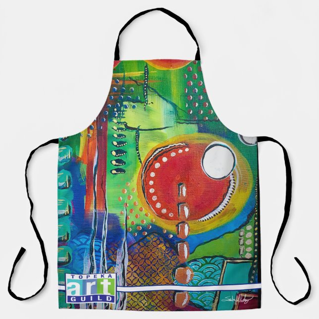 Abstract Painting Apron (Front)