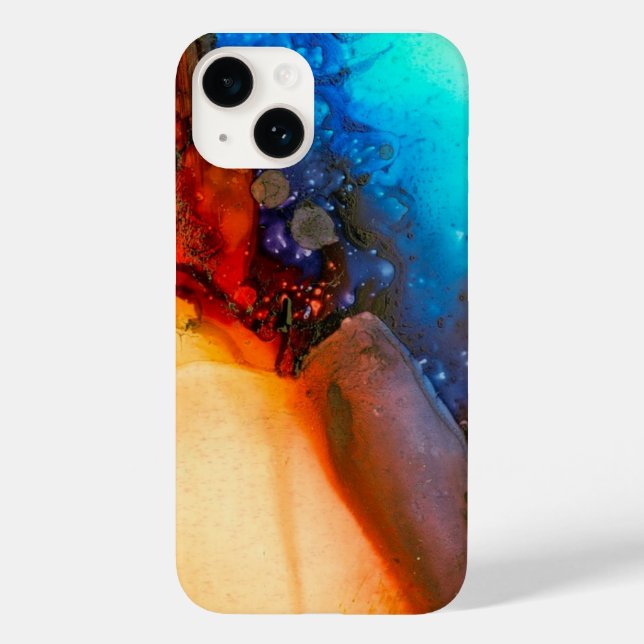 abstract painting art Case-Mate iPhone case (Back)