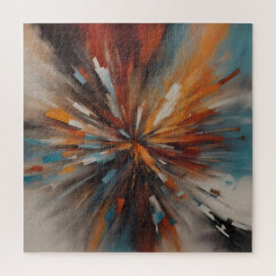 Abstract painting art jigsaw puzzle