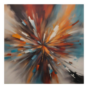Abstract painting art photo print