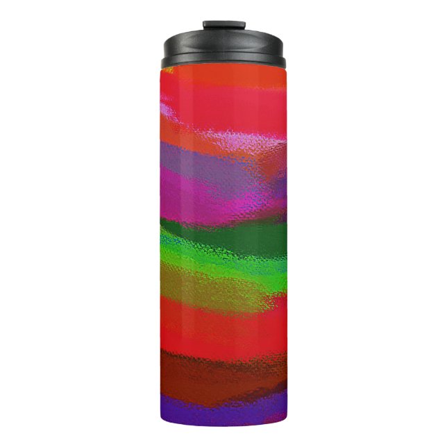 Abstract Painting Art Thermal Tumbler (Front)