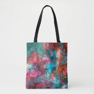Abstract painting. Brushstrokes, spots of paint. M Tote Bag