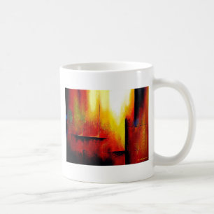 Abstract Painting by Hizli Coffee Mug