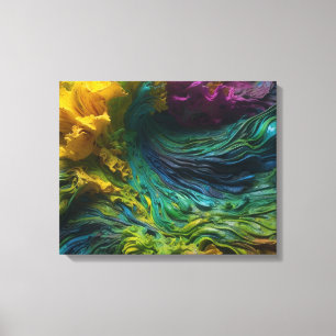 Abstract Painting Canvas Print