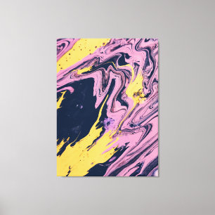 Abstract painting canvas print