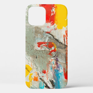Abstract painting iPhone 12 case