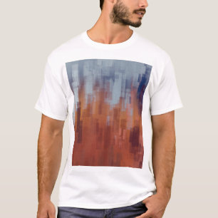 Abstract painting, colourful concrete wall. T-Shirt