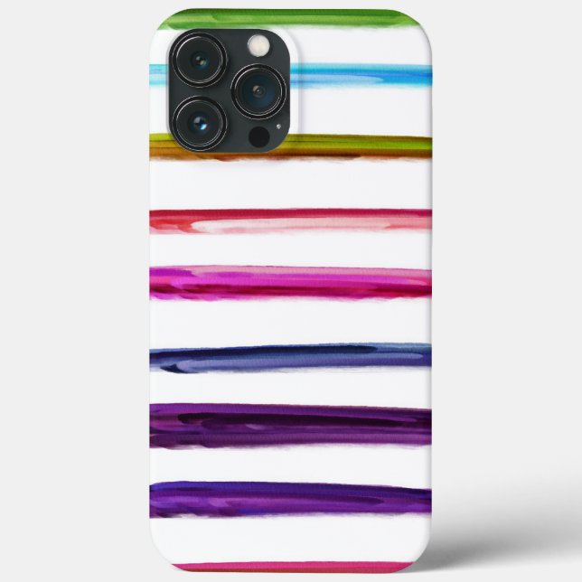 Abstract Painting | Colourful Paint Brush Strokes Case-Mate iPhone Case (Back)