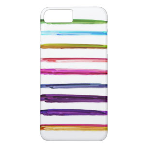 Abstract Painting Colourful Paint Brush Strokes iPhone 8 Plus/7 Plus Case