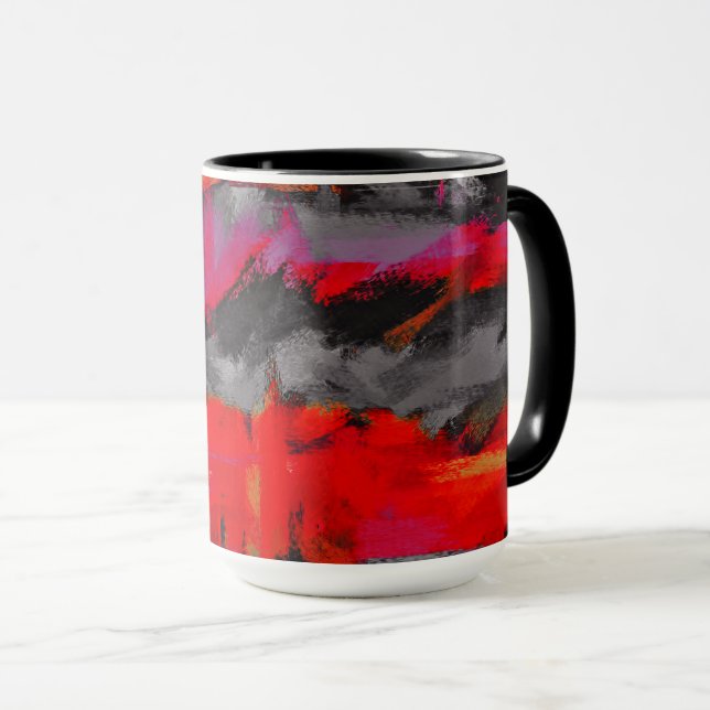 Abstract Painting Colours #28 Mug (Front Right)