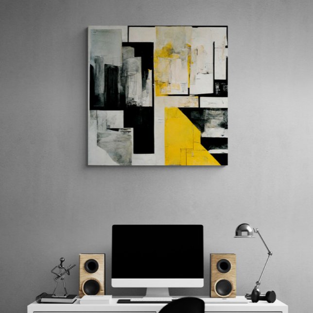 Abstract Painting "Creative Surprise".   Canvas Print (Creator Uploaded)