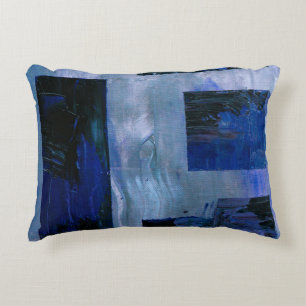 Abstract painting decorative cushion