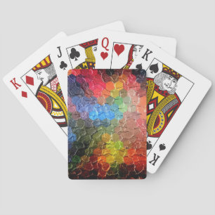 Abstract Painting   Dynamic Colors 2 Playing Cards