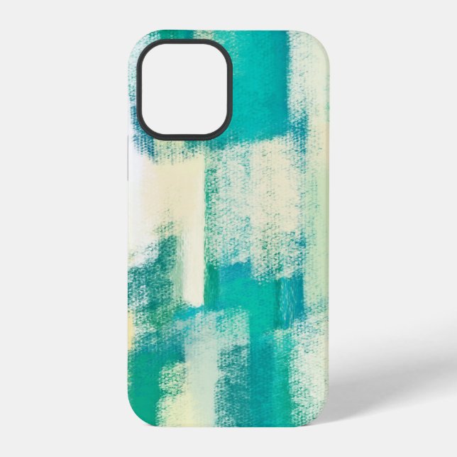 Abstract Painting | Dynamic Colours iPhone Case (Back)