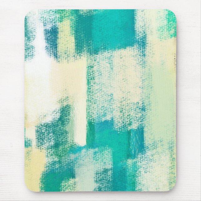 Abstract Painting | Dynamic Colours Mouse Mat (Front)