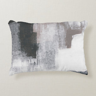 Abstract painting. Hand painted trendy artwork. Na Decorative Cushion