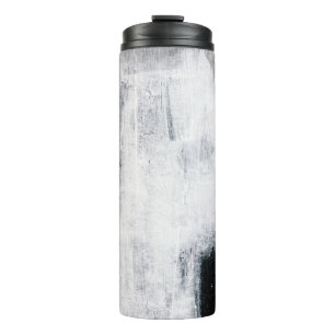 Abstract painting. Hand painted trendy artwork. Na Thermal Tumbler