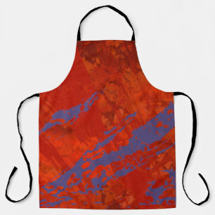 Abstract painting. Ink handmade image. Modern arti Apron