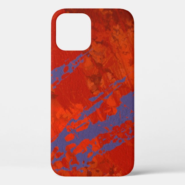 Abstract painting. Ink handmade image. Modern arti Case-Mate iPhone Case (Back)