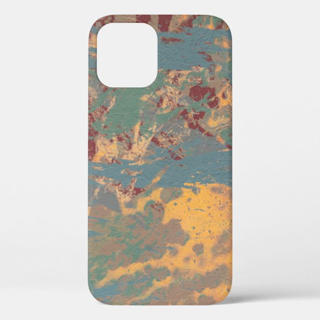 Abstract painting. Ink handmade image. Modern arti Case-Mate iPhone Case (Back)