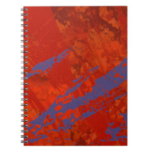Abstract painting. Ink handmade image. Modern arti Notebook