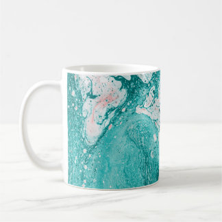 Abstract painting. Modern artwork. Marble effect p Coffee Mug