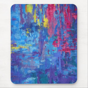 Abstract painting mouse mat