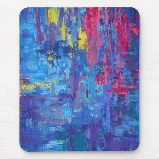 Abstract painting mouse mat (Front)