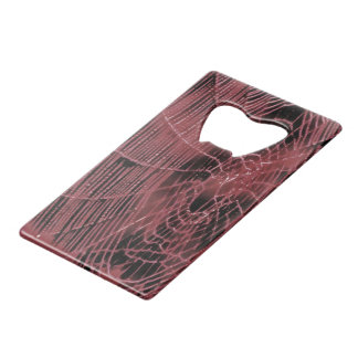 Abstract Painting Of A Magenta Pink Cobweb