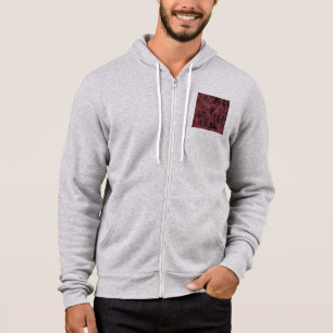Abstract Painting Of A Magenta Pink Cobweb Hoodie