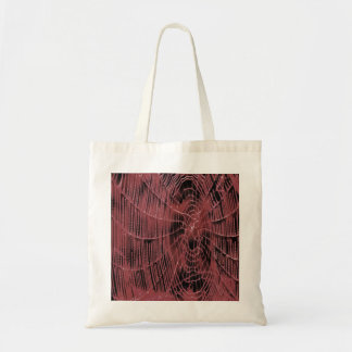 Abstract Painting Of A Magenta Pink Cobweb Tote Bag