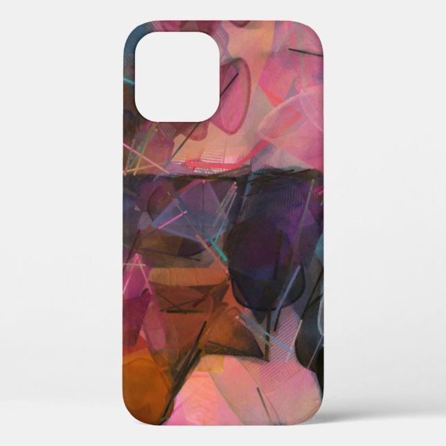 Abstract painting. Oil paint. Modern impressionism Case-Mate iPhone Case (Back)