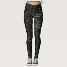 Abstract Painting Pattern Women Leggings 
