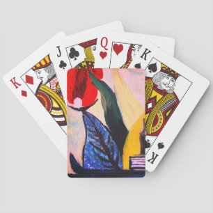 Abstract Painting Playing Cards