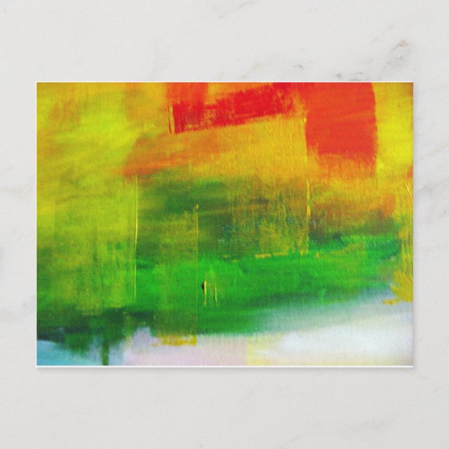 Abstract Painting Postcard (Front)