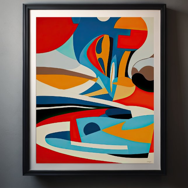 Abstract Painting Poster (Creator Uploaded)