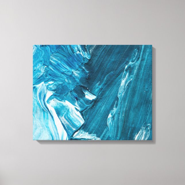 Abstract painting Premium Wrapped Canvas (Gloss) (Front)