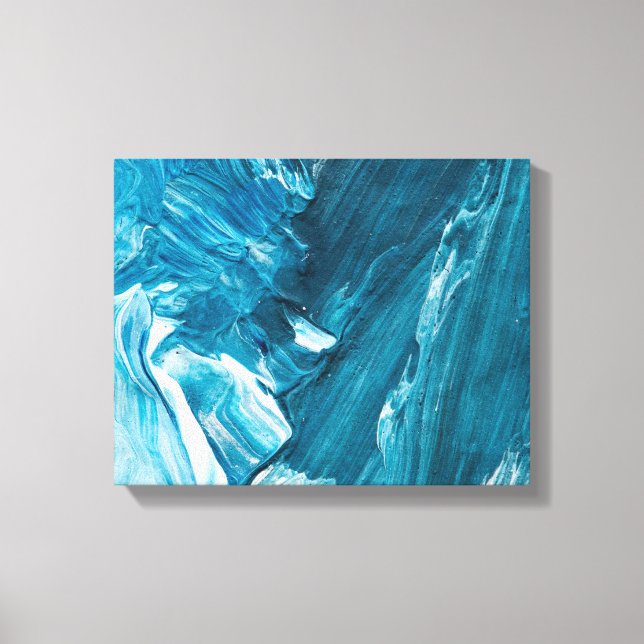 Abstract painting Premium Wrapped Canvas (Gloss) (Front)