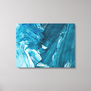 Abstract painting Premium Wrapped Canvas (Gloss)