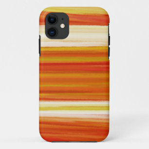 Abstract Painting Retro Yellow and Orange 32 iPhone 11 Case